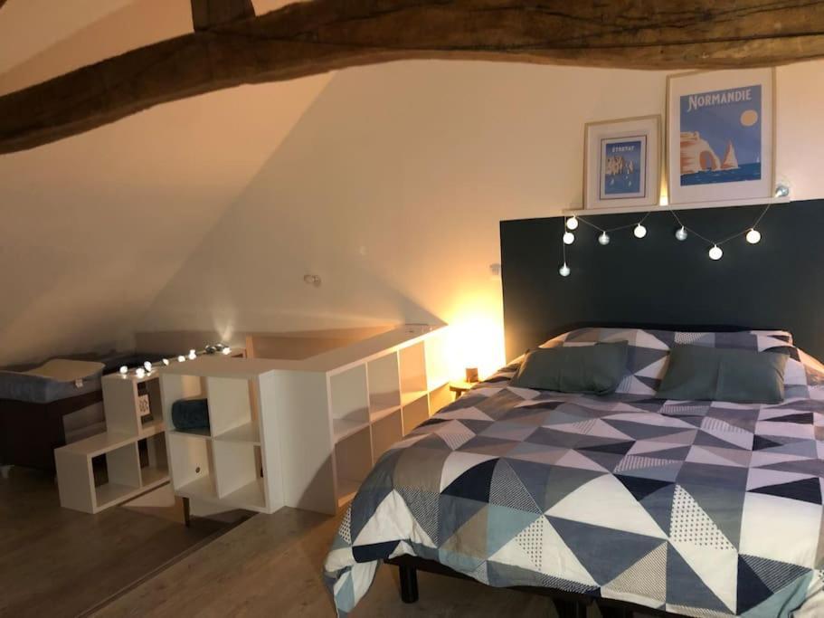 Maison Sur La Place Du Village D'Ourville En Caux Extérieur photo