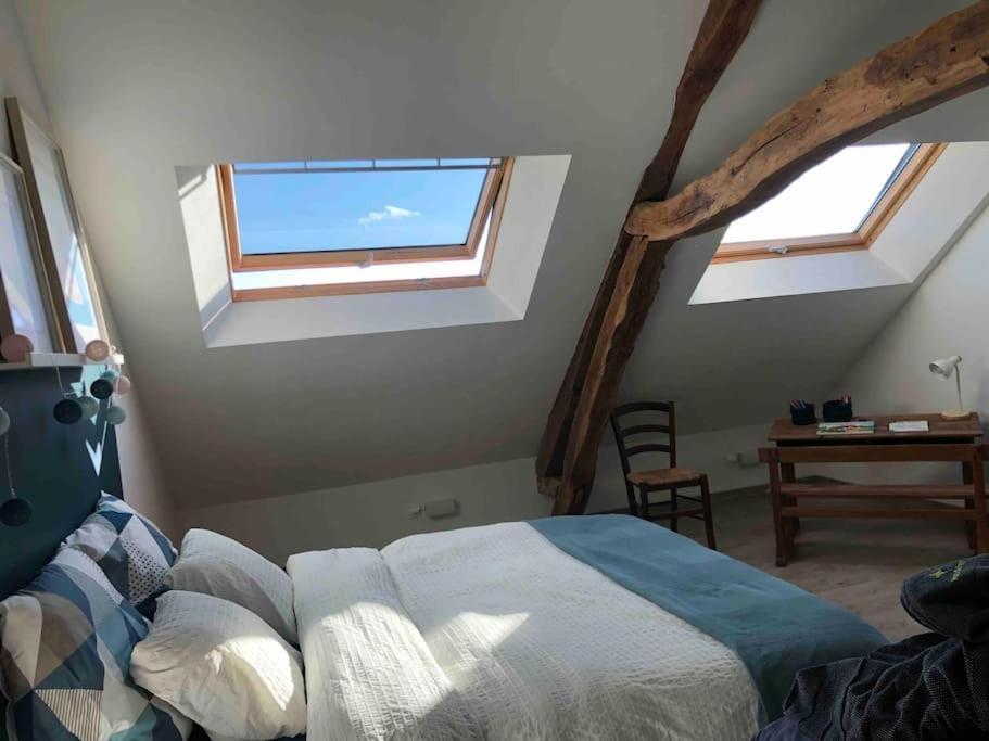 Maison Sur La Place Du Village D'Ourville En Caux Extérieur photo