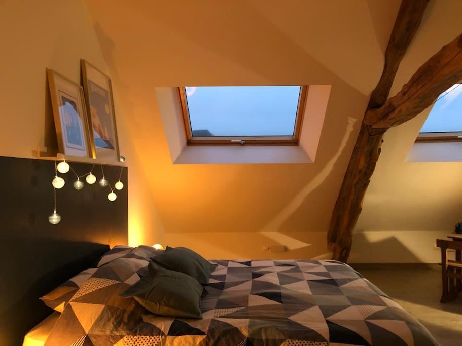 Maison Sur La Place Du Village D'Ourville En Caux Extérieur photo